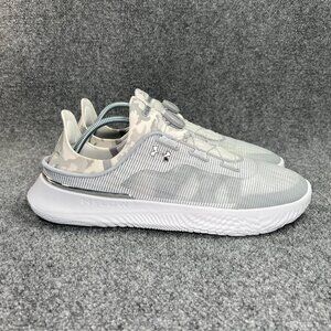 Under Armour SlipSpeed Training Shoes Men's 15 White Grey BOA Athletic Running